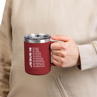 Christian Jesus Is 15oz Tumbler - White