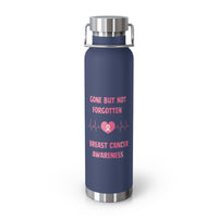 Gone But Not Forgotten 22oz Insulated Water Bottle