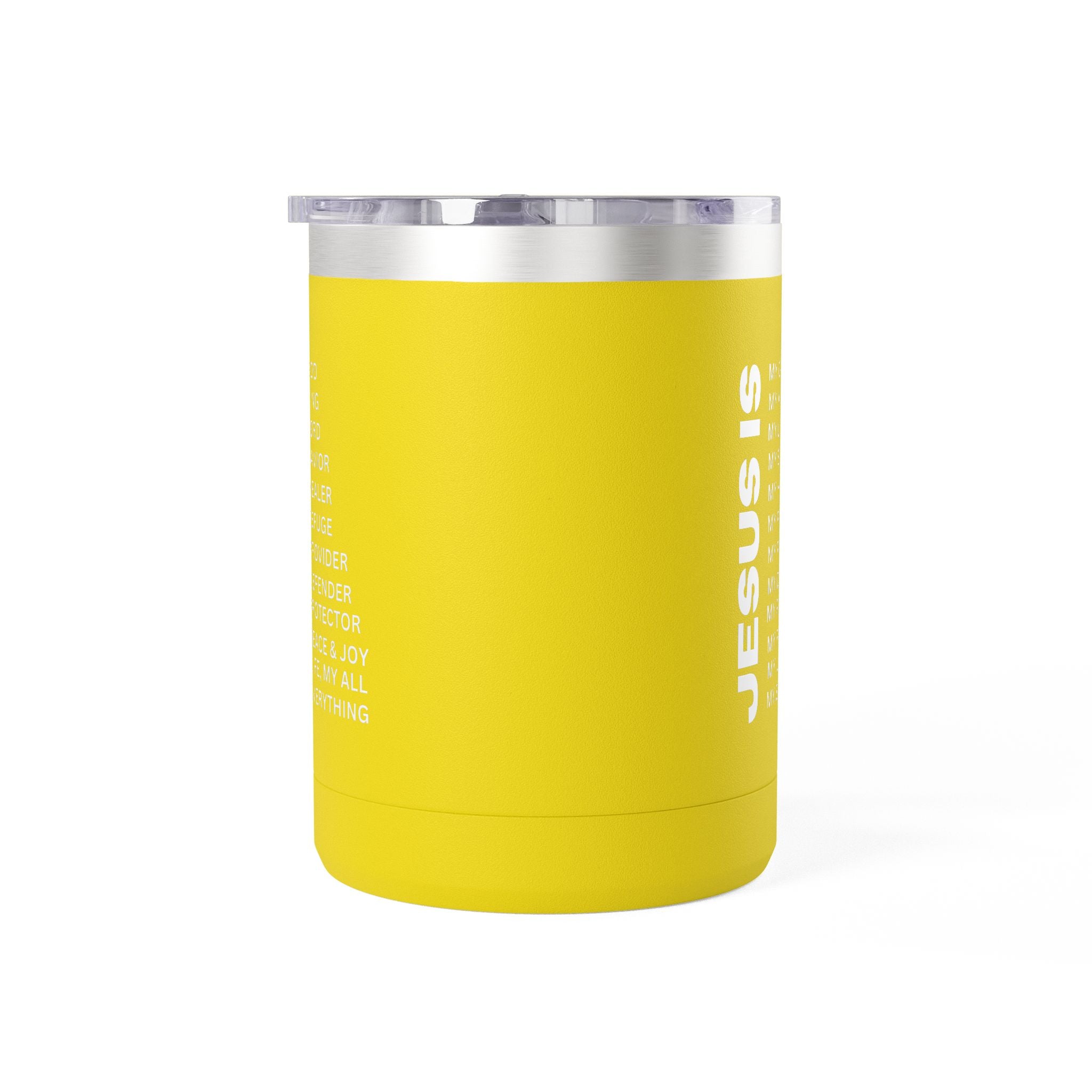 Christian Jesus Is 15oz Tumbler - White
