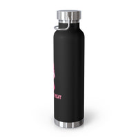 "Stay in the Fight" Breast Cancer Awareness 22oz Insulated Water Bottle