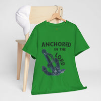 Anchored in the Lord T-Shirt - Black