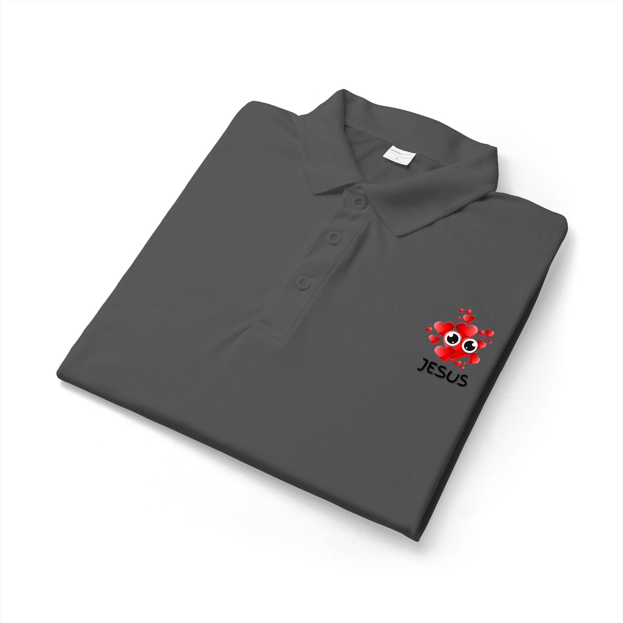 Eye Love Jesus Polo