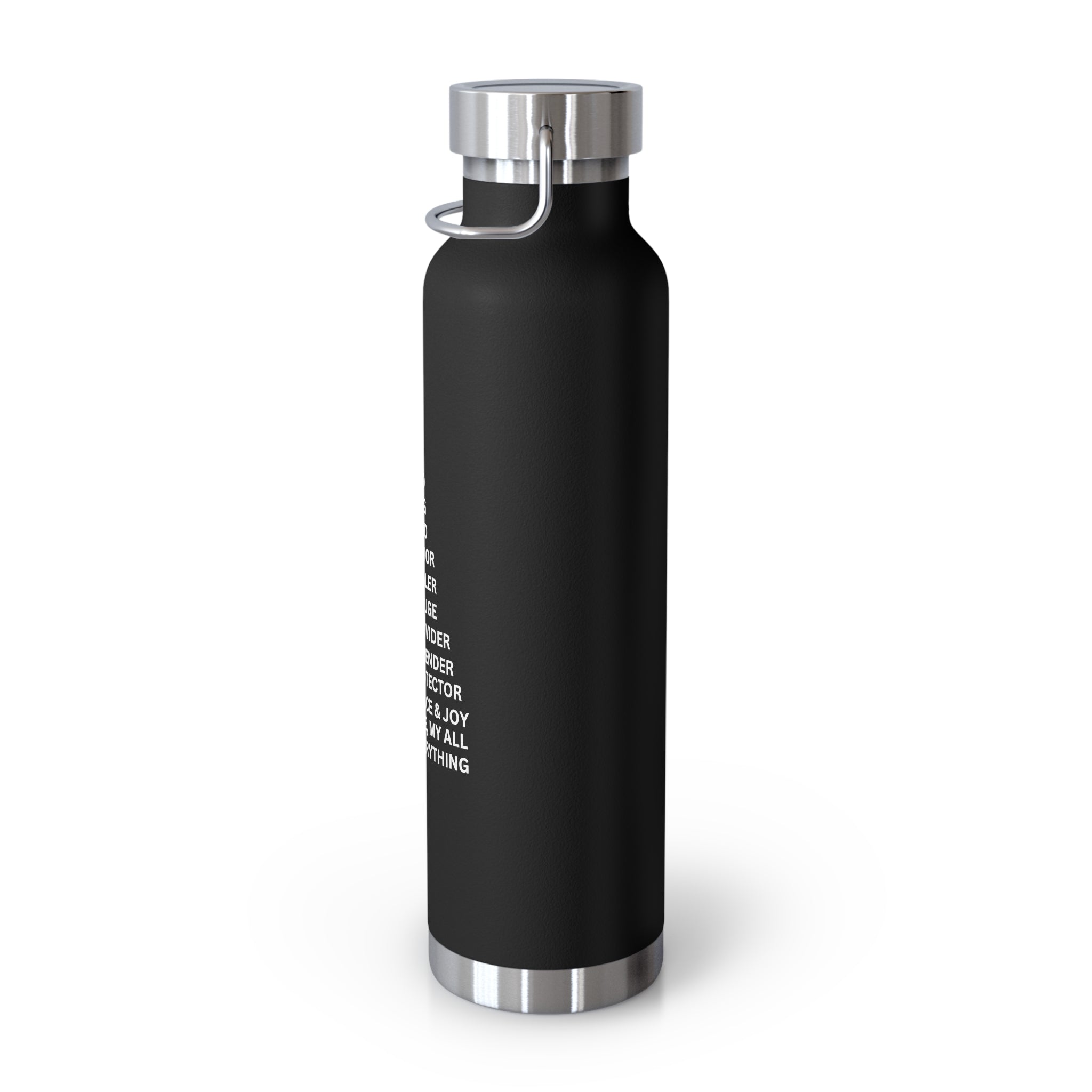 Christian JESUS IS 22oz Insulated Water Bottle - White