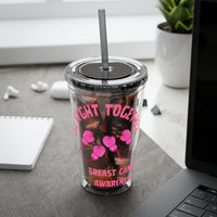 "We Fight Together" 16oz Tumbler with Straw Cup