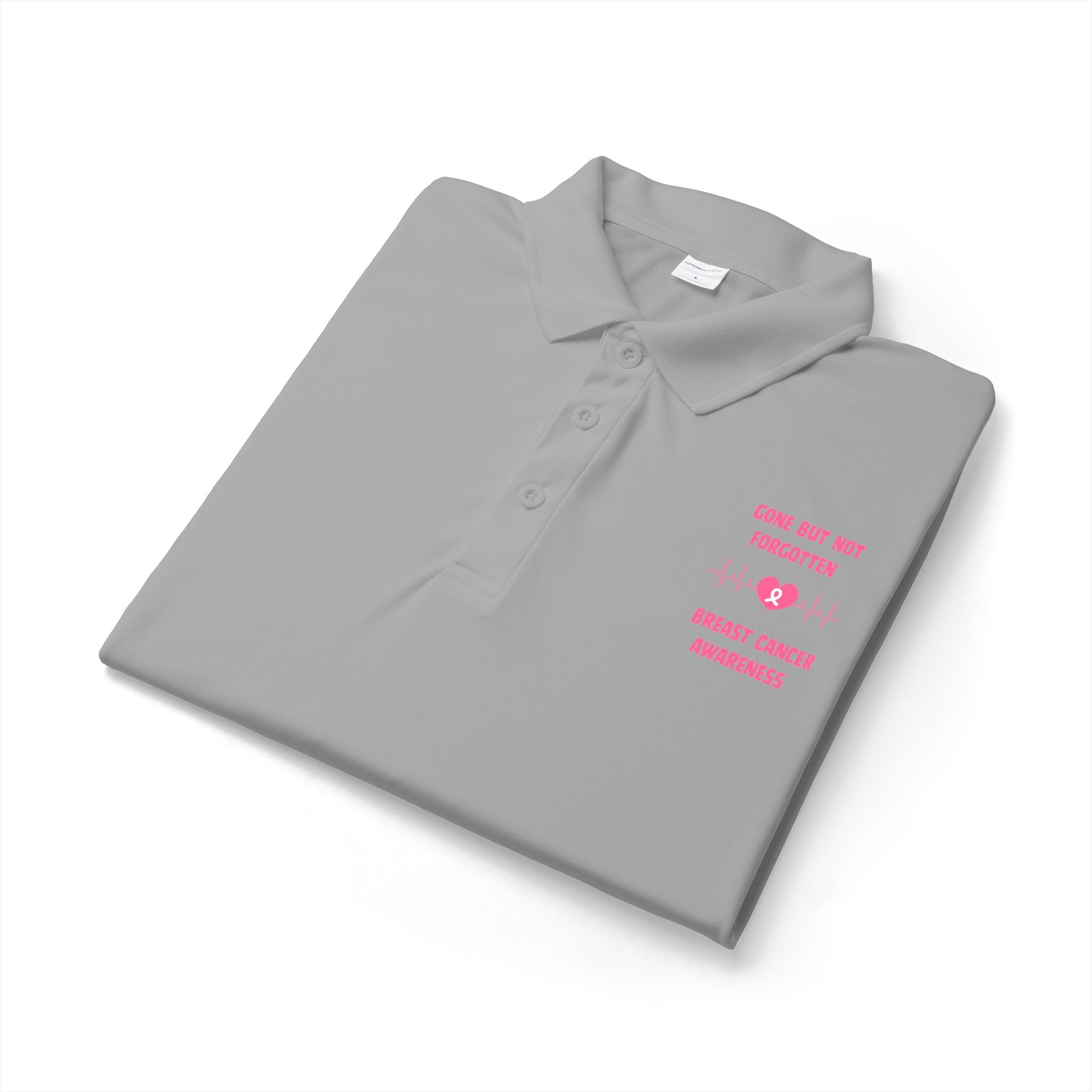 Not Forgotten Breast Cancer Polo
