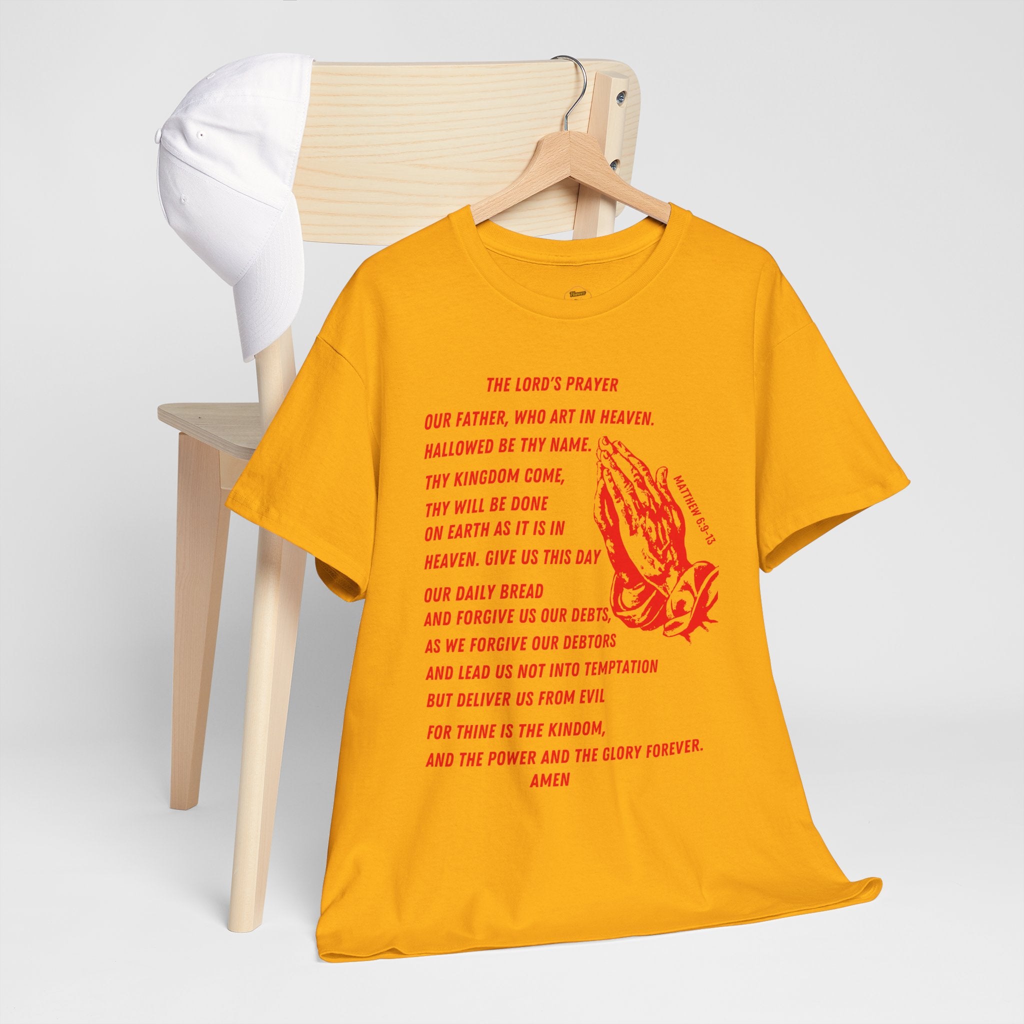 The Lord's Prayer T-Shirt - Red