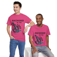 Anchored in the Lord T-Shirt - Black