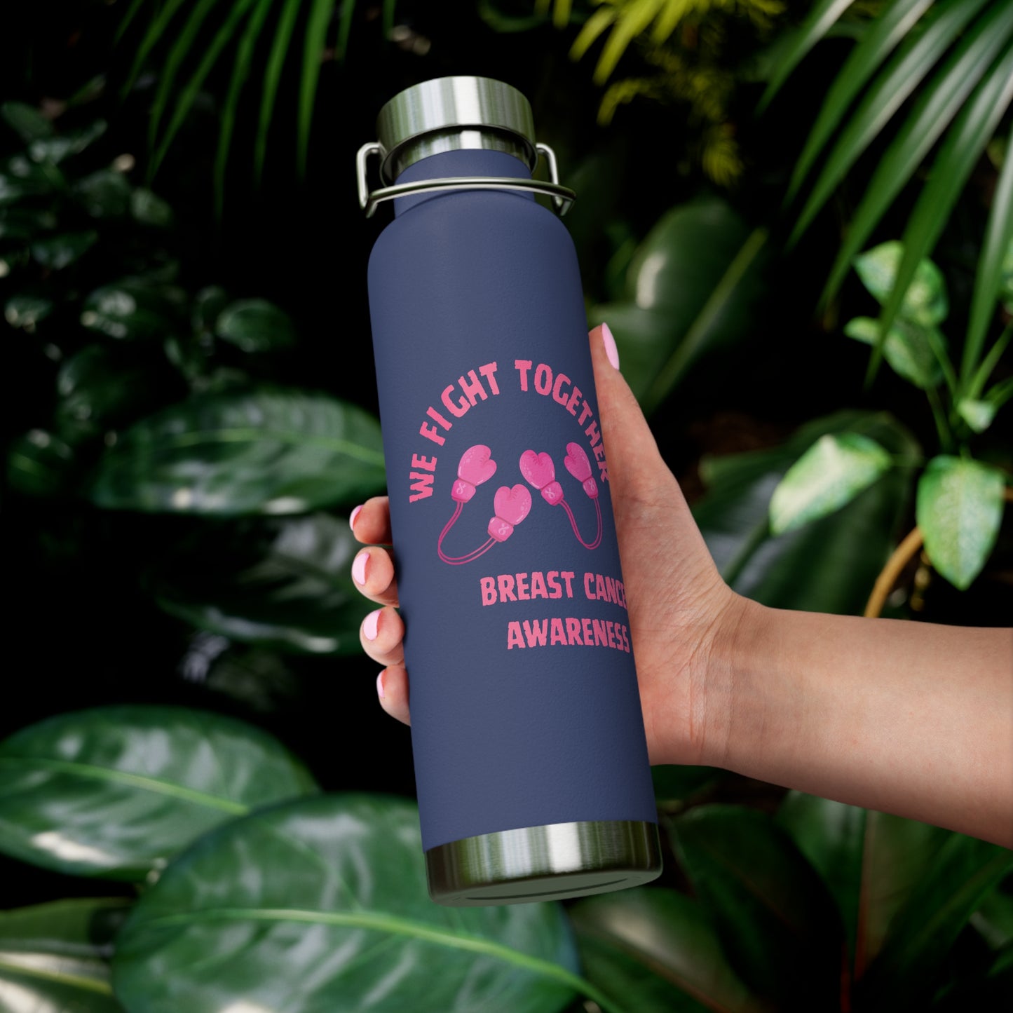 We Fight Together 22oz Insulated Water Bottle