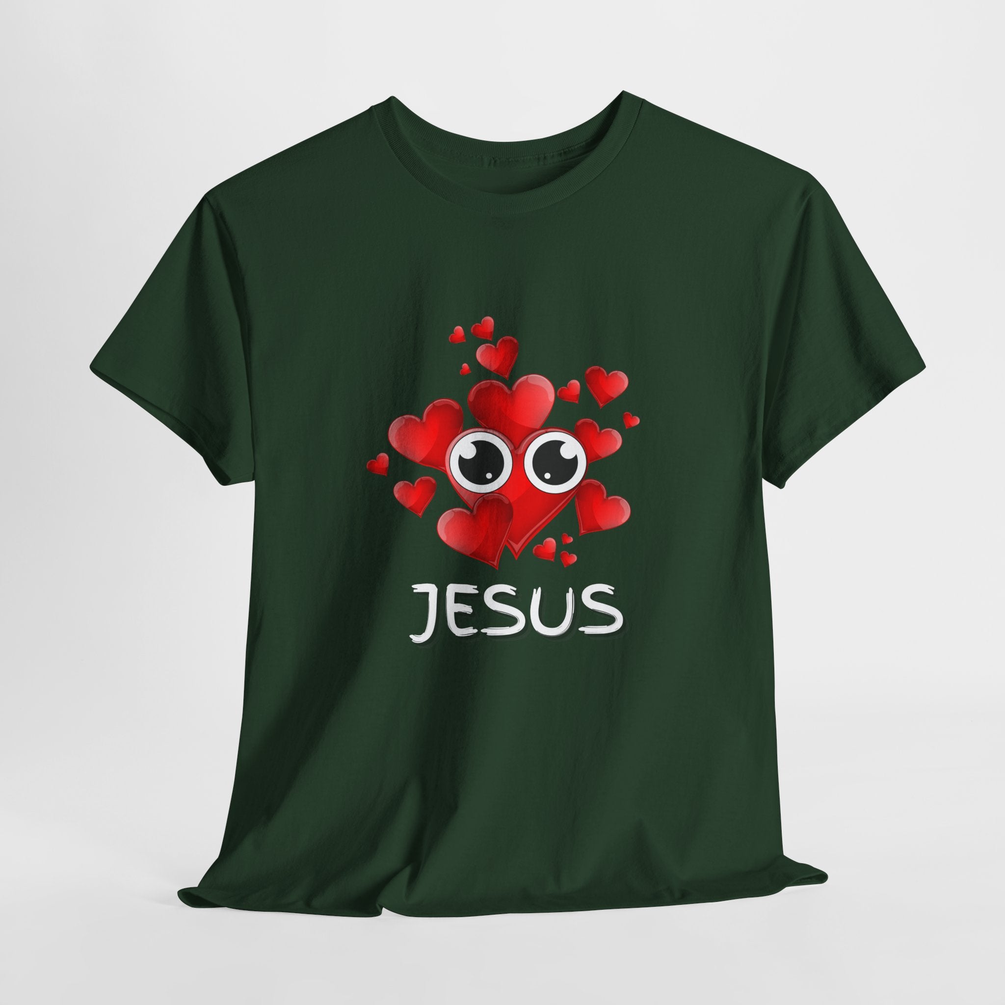 Eye Love Jesus Tee - White