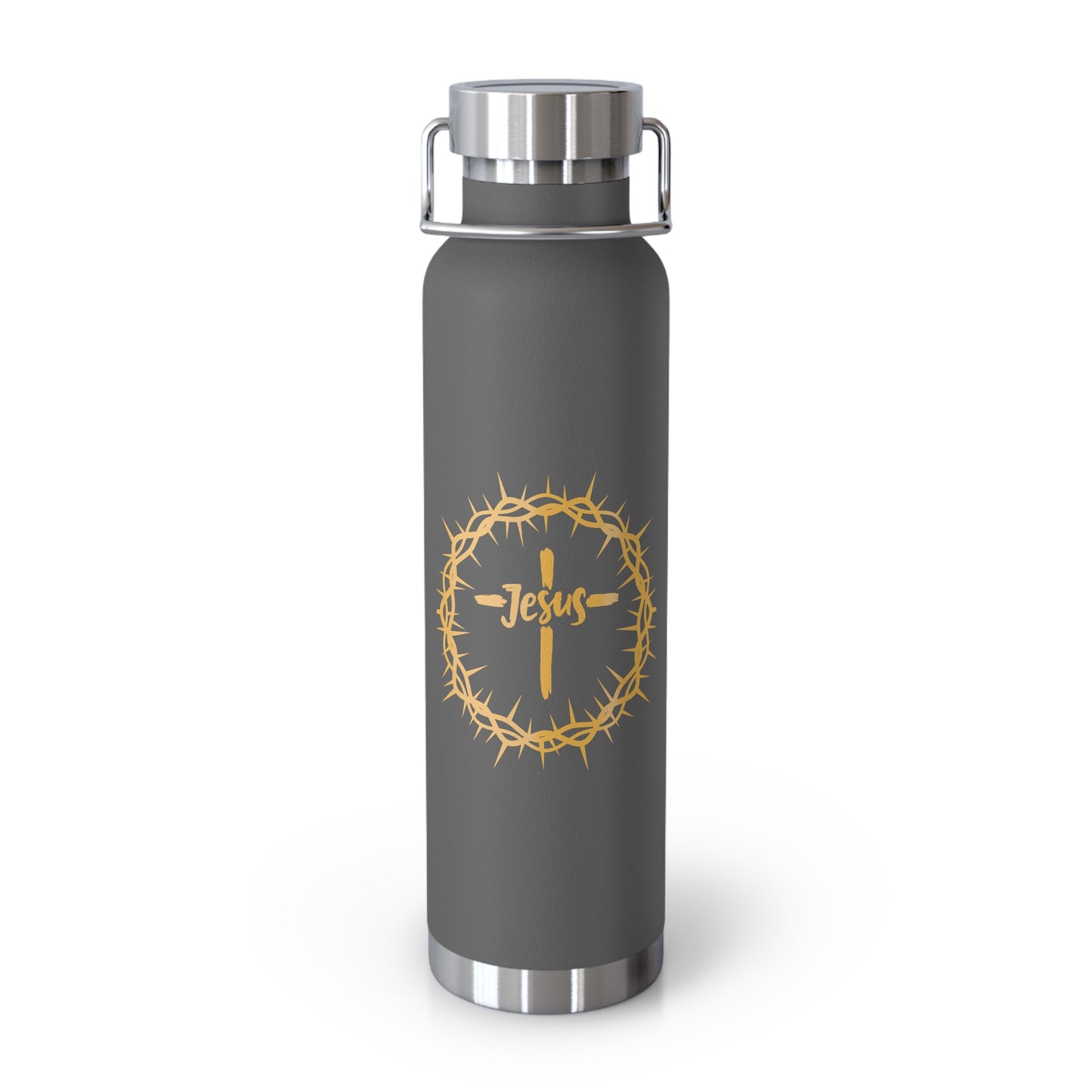 Jesus Crown of Thorns 22oz Insulated Water Bottle