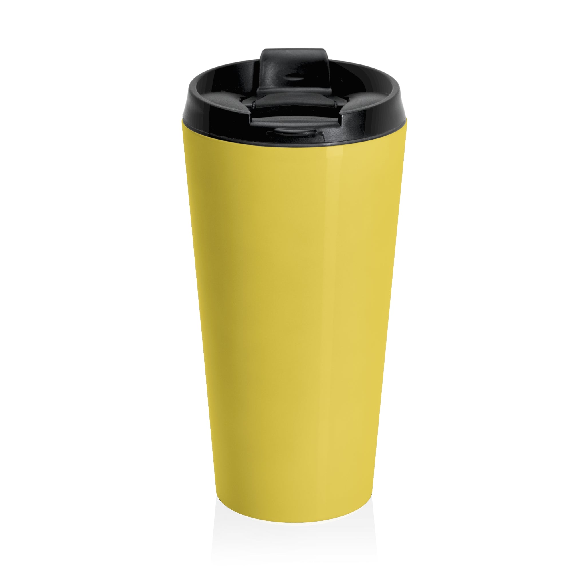 Pray On It Pray Over It Pray Through It Yellow Stainless Steel Travel Mug