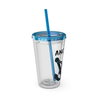 Anchored in the Lord 16oz Tumbler with Straw