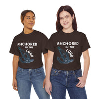 Anchored in the Lord T-Shirt - White