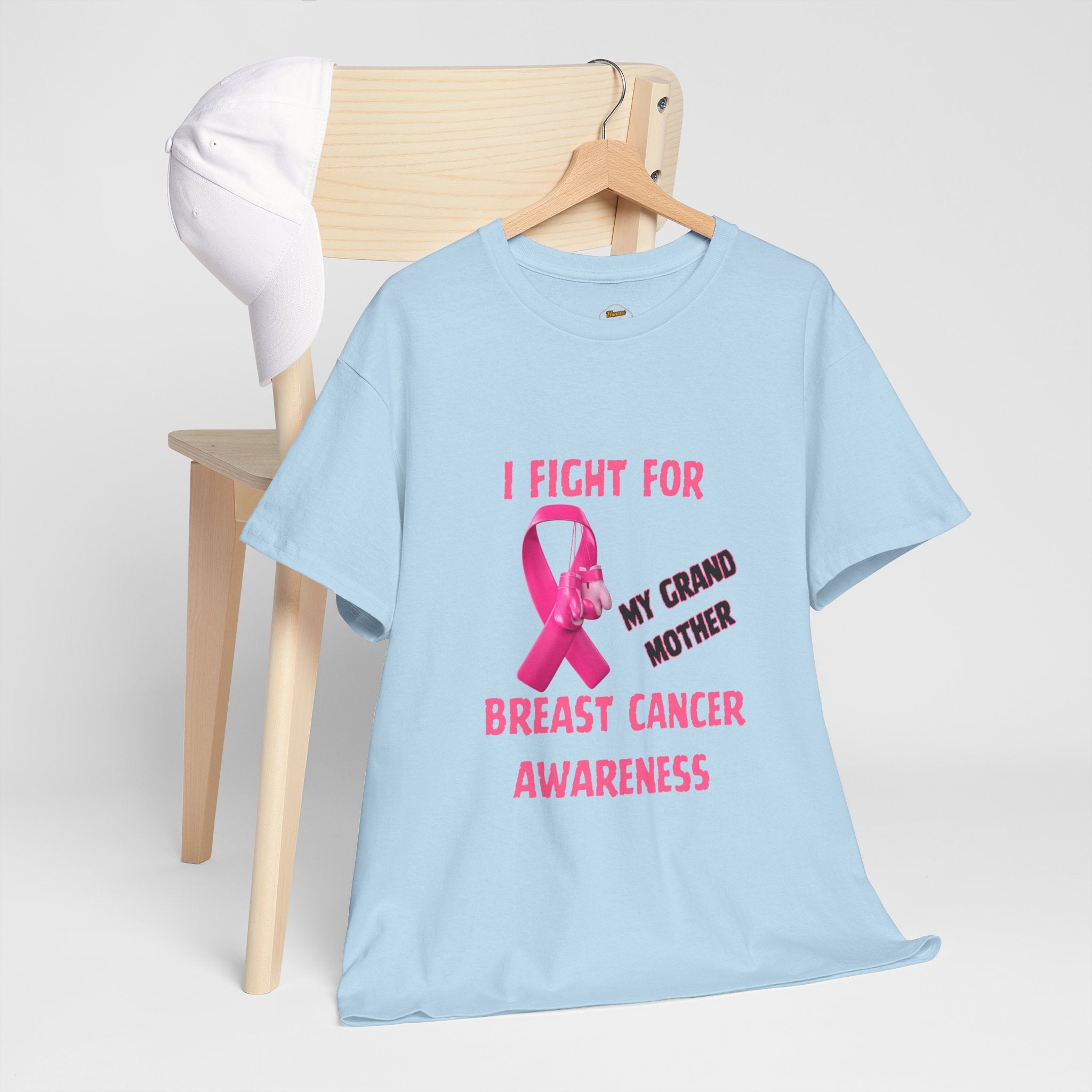I Fight For My Grandmother Pink Ribbon Tee