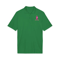 Breast Cancer Pink Ribbon “Stay in the Fight” Polo