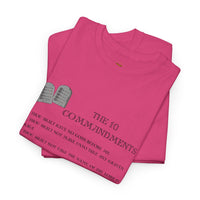 10 Commandments T-Shirt - Black