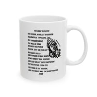 The Lord's Prayer White Coffee Mug (11oz/15oz)