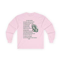 The Lord's Prayer Long Sleeve Tee - Green