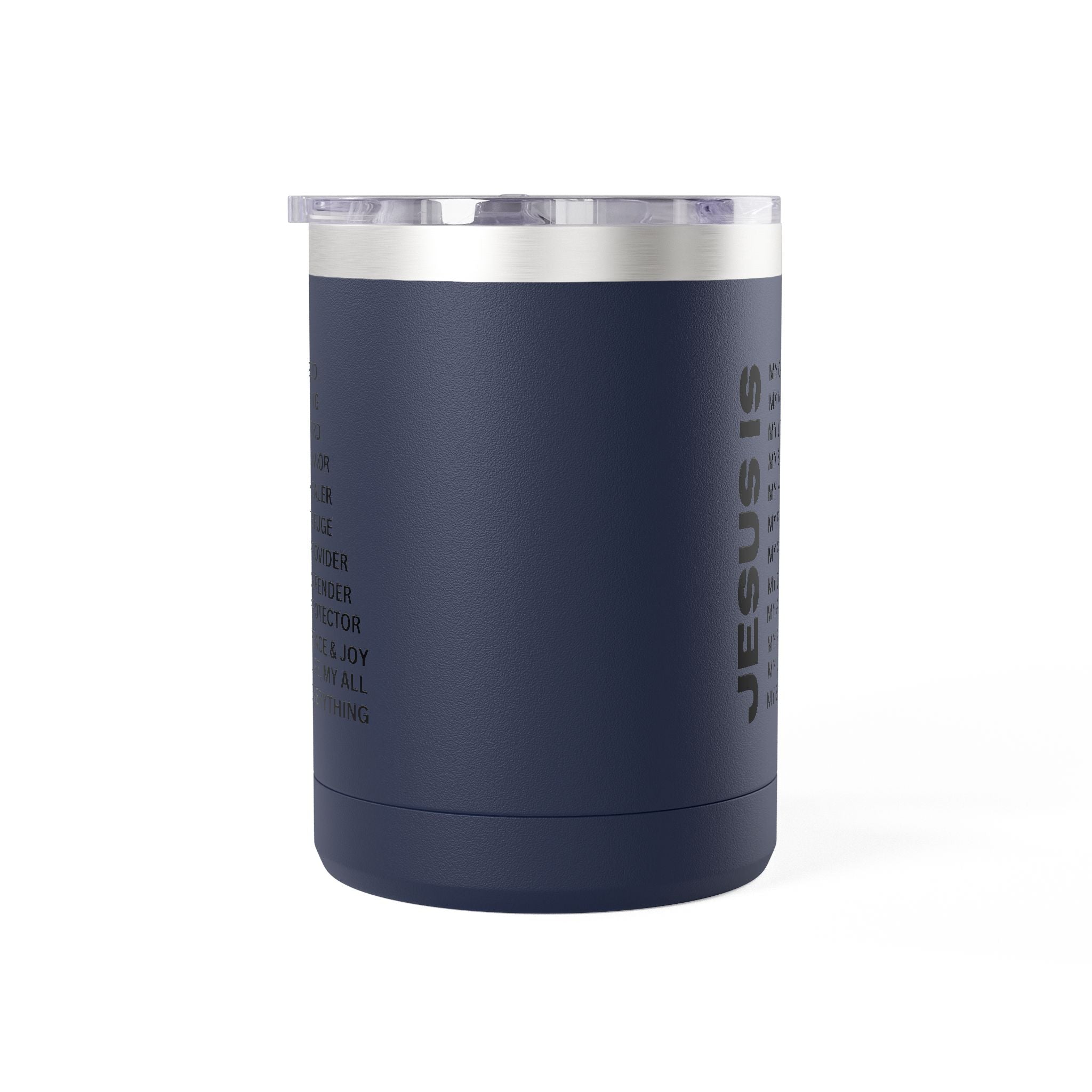 Christian Jesus Is 15oz Tumbler - Black