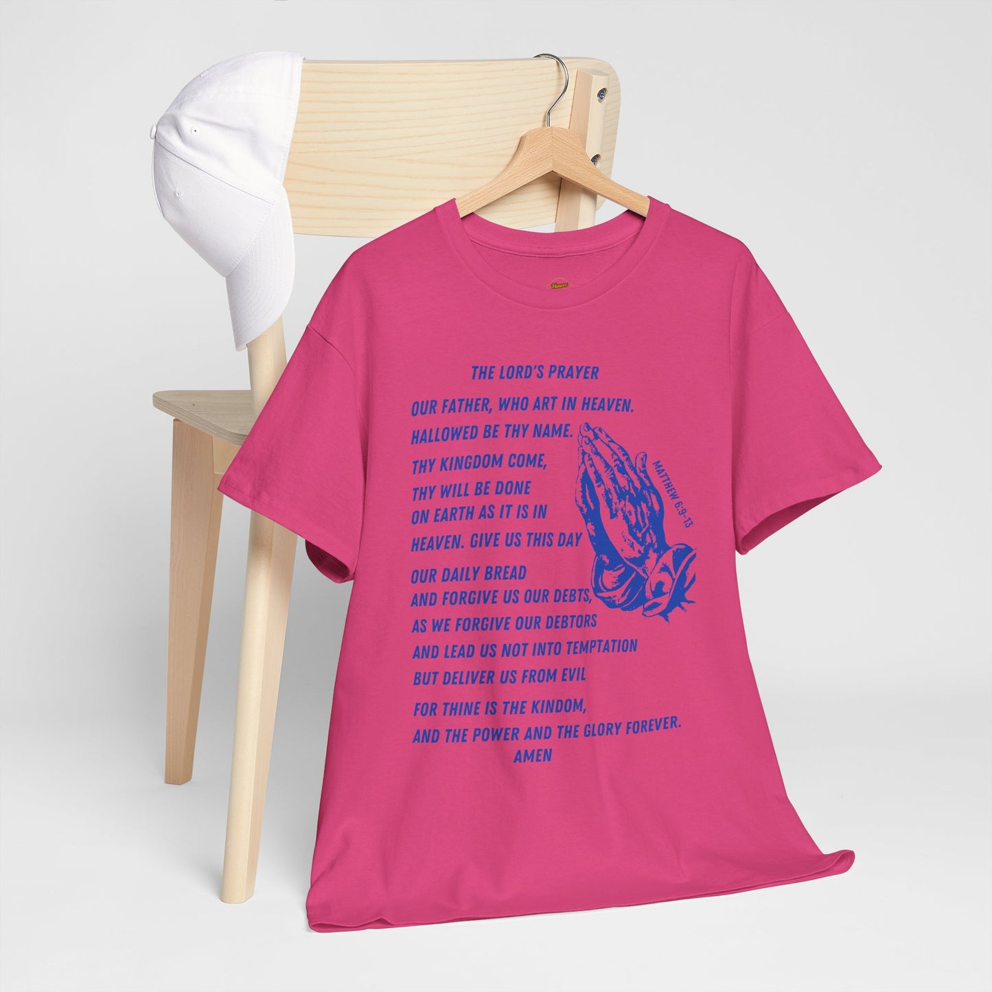 The Lord's Prayer T‑Shirt - Blue