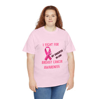 I Fight For My Daughter In-Law Pink Ribbon Tee