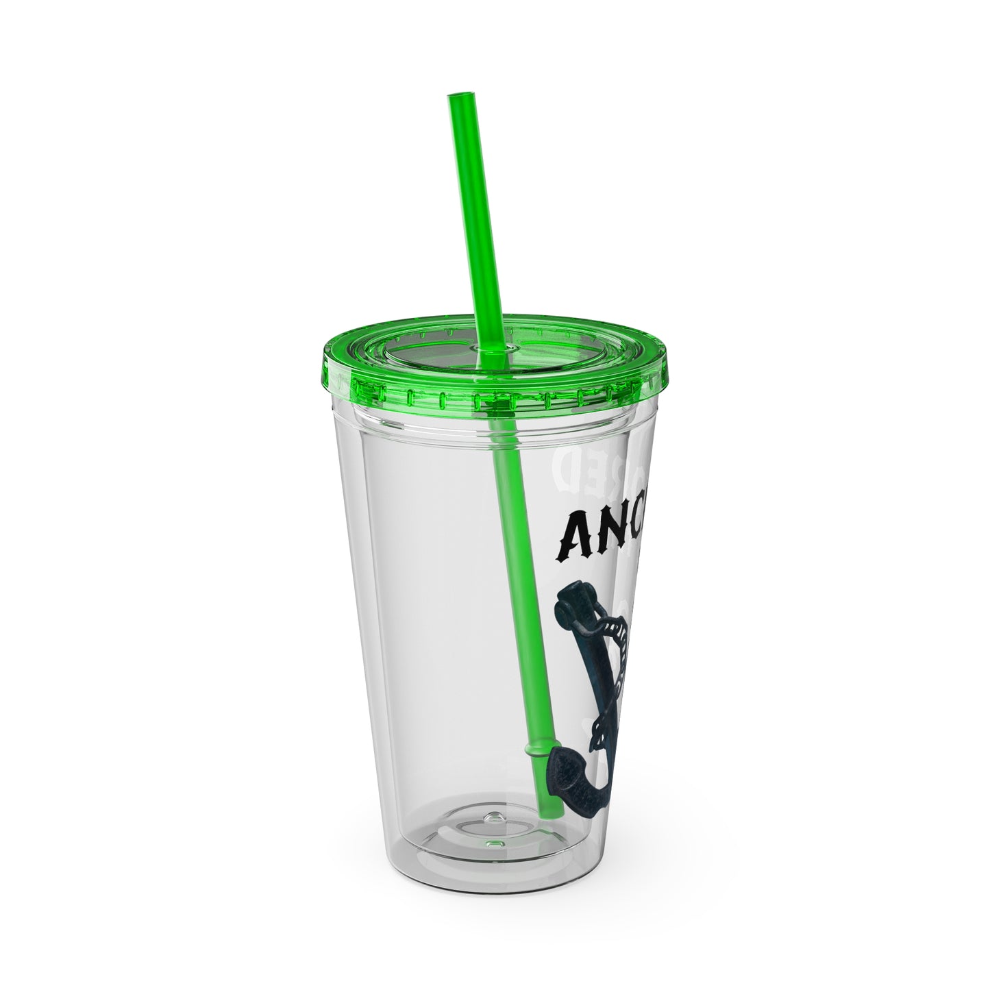 Anchored in the Lord 16oz Tumbler with Straw