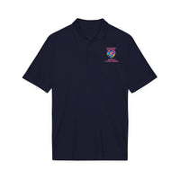 Breast Cancer Heart Ribbon Polo