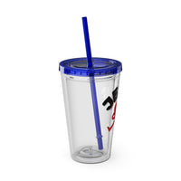Jesus Loves Me 16oz Tumbler with Straw