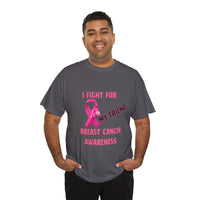 I Fight For My Friend Pink Ribbon Shirt