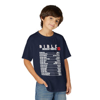 Bible Emergency Numbers Youth T-Shirt — White