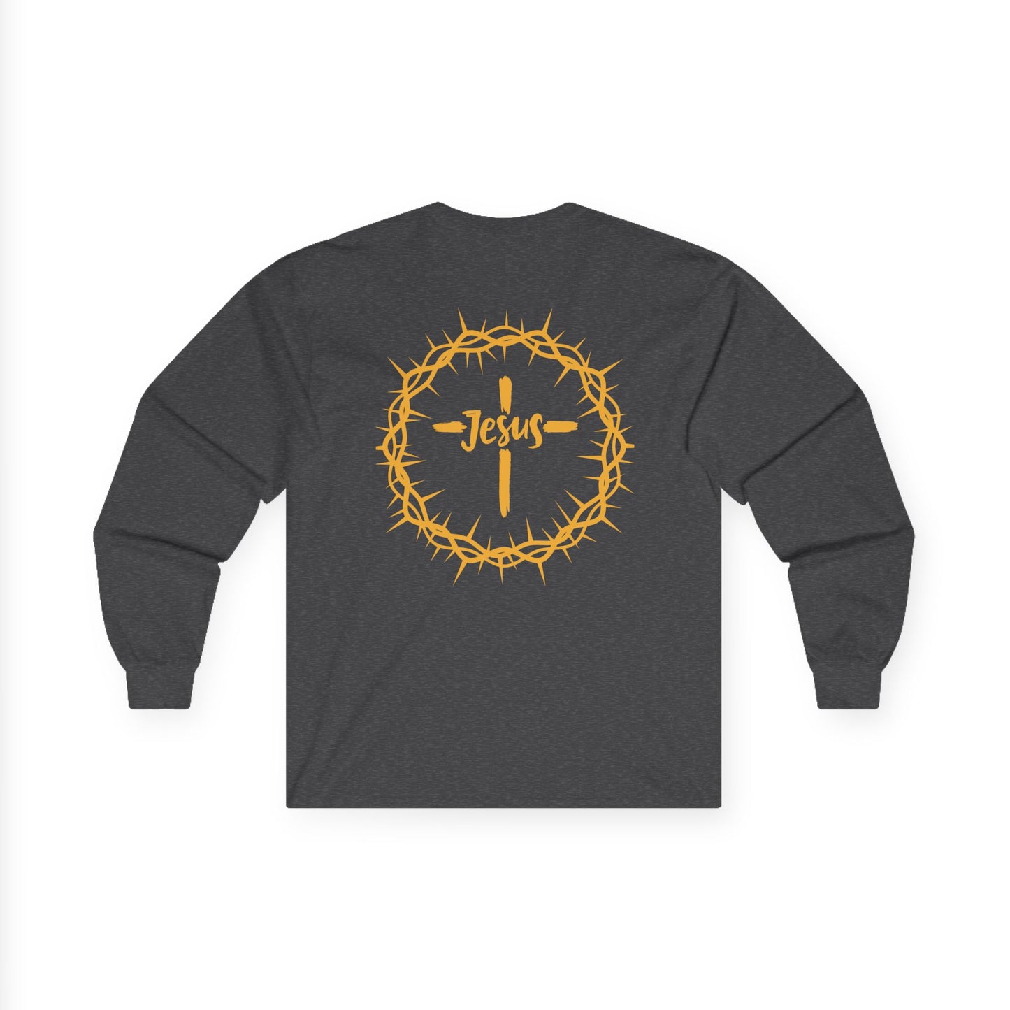 Jesus Crown of Thorns Long Sleeve Tee