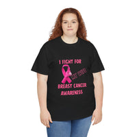 I Fight for My Wife Pink Ribbon T-Shirt