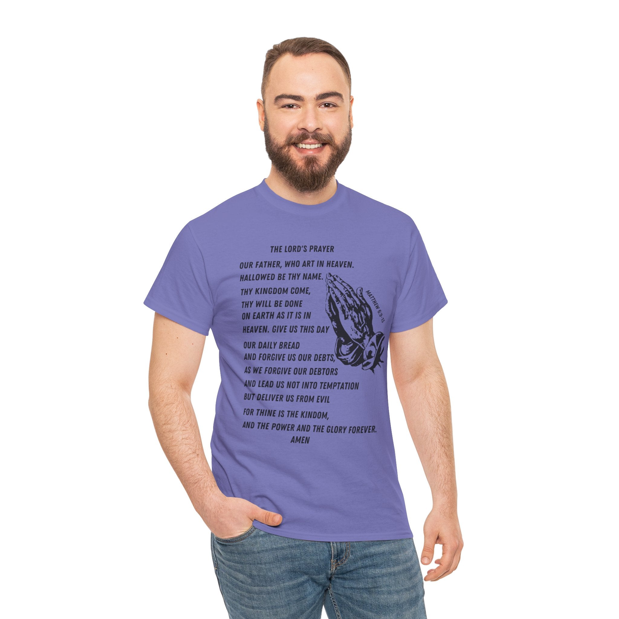 The Lord's Prayer T‑Shirt - Black
