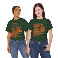 The Lord’s Prayer T-Shirt - Orange