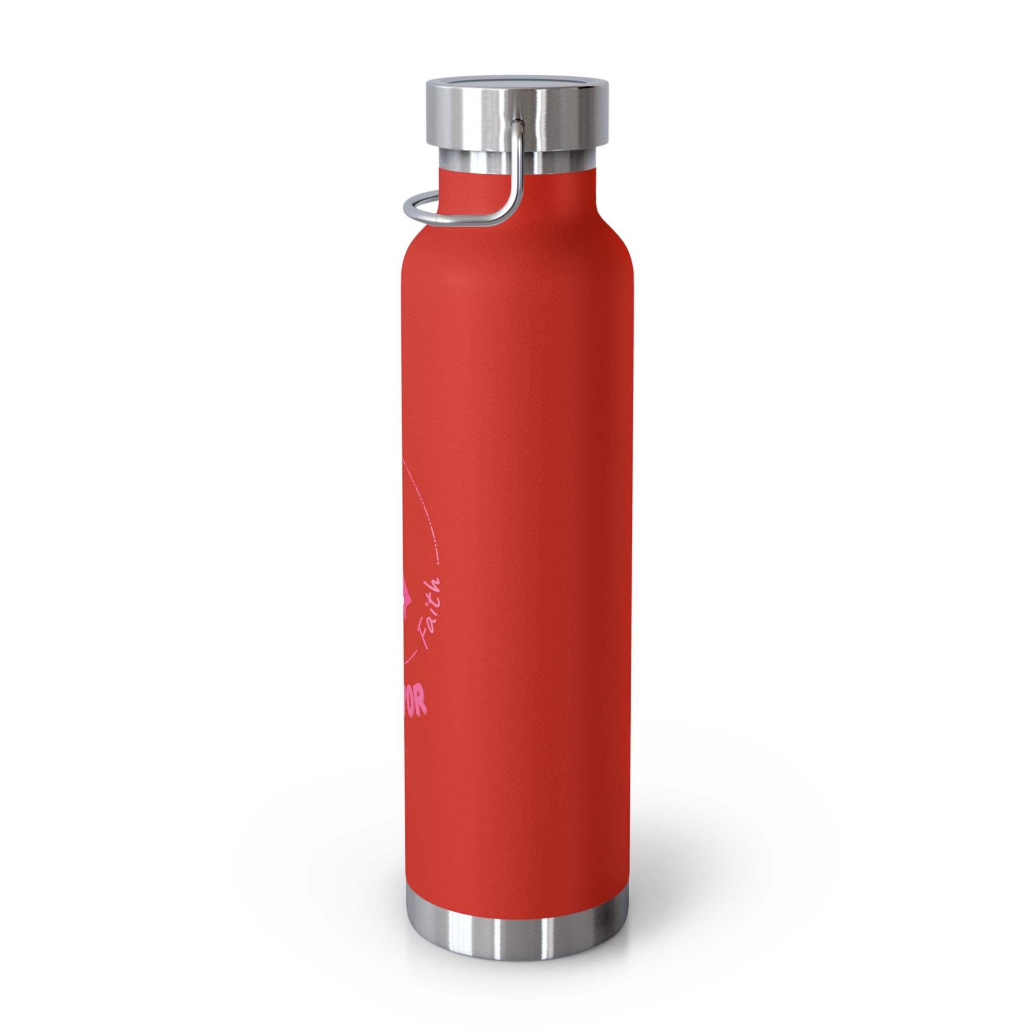 Survivor Breast Cancer Awareness 22oz Insulated Water Bottle