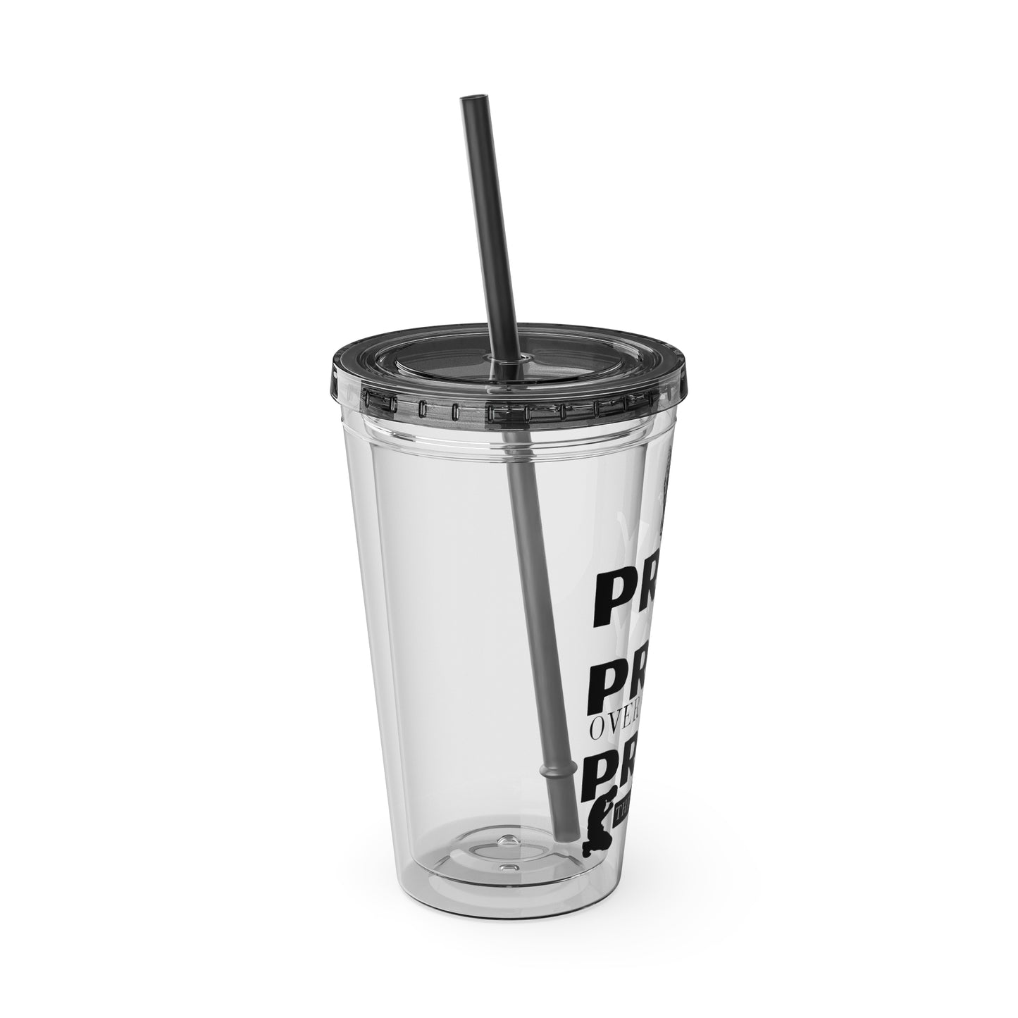Pray On It 16oz Tumbler with Straw