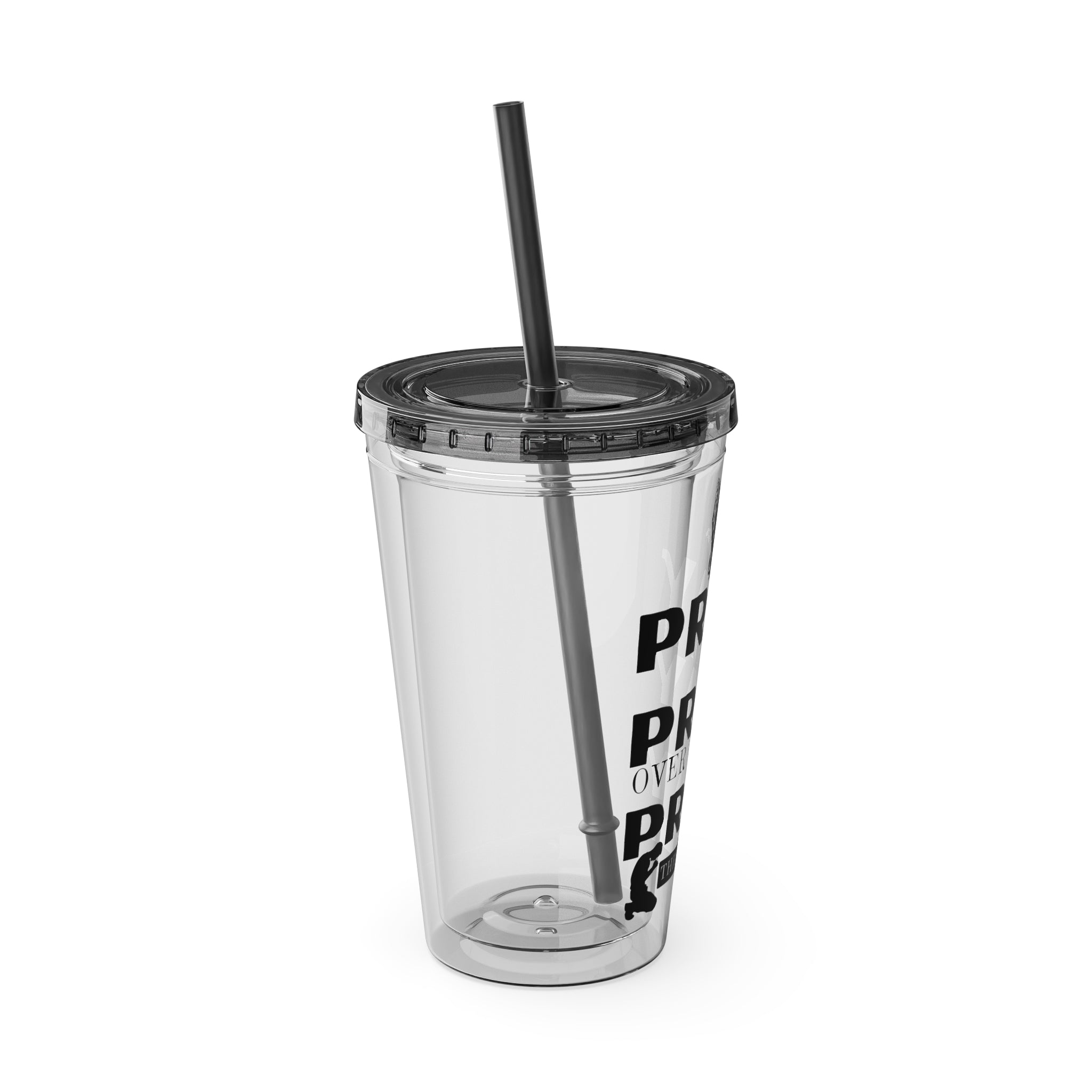 Pray On It 16oz Tumbler with Straw