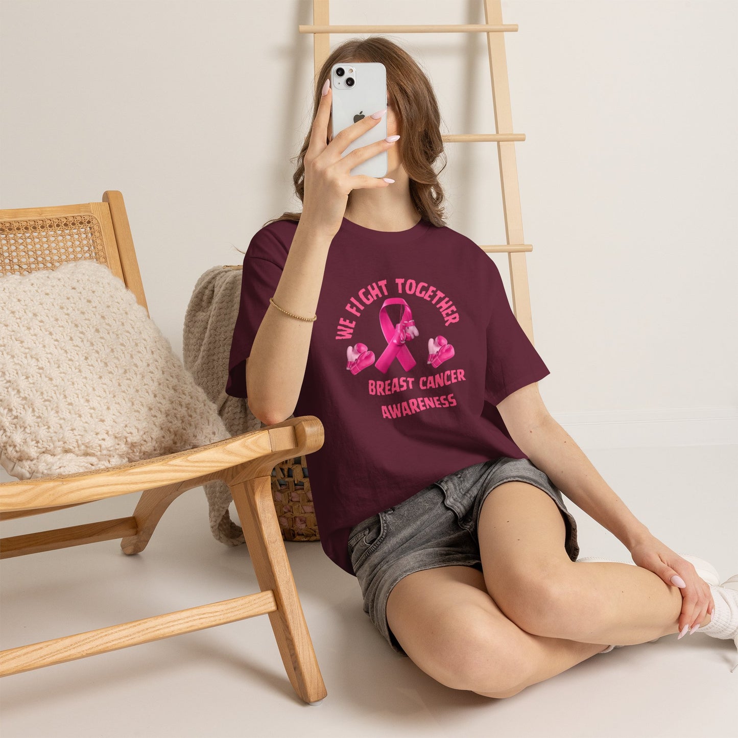 We Fight Together Breast Cancer Awareness Tee