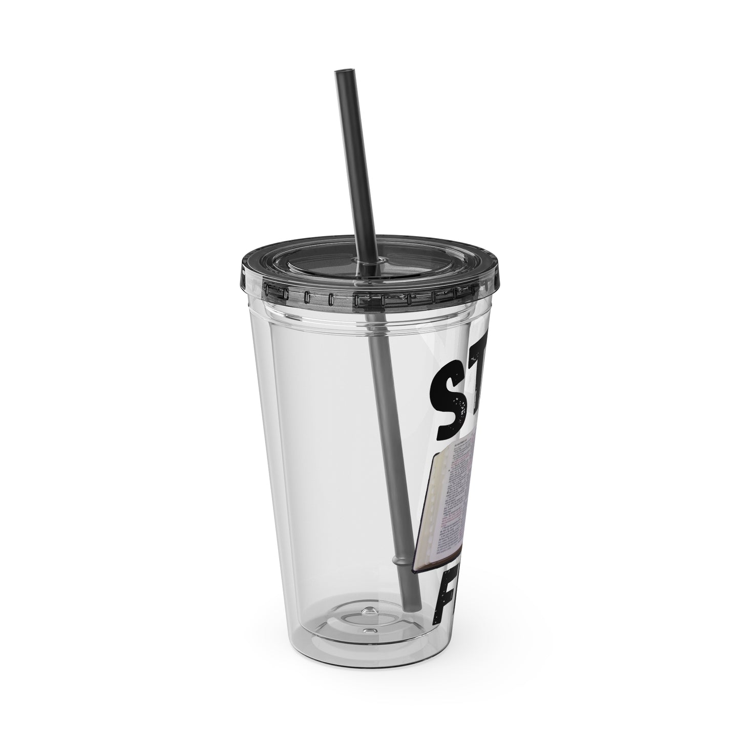 Stay Fed 16oz Tumbler with Straw