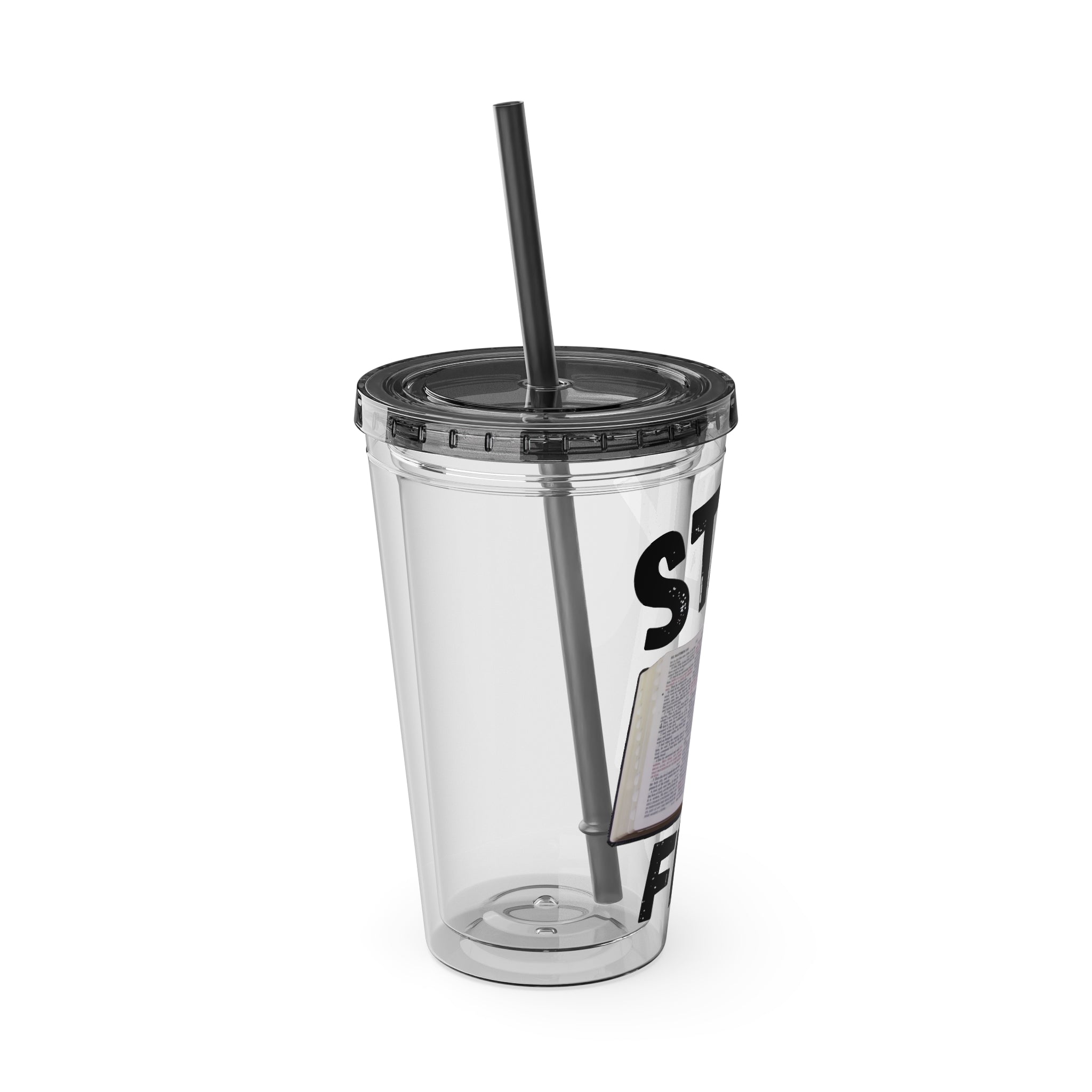 Stay Fed 16oz Tumbler with Straw