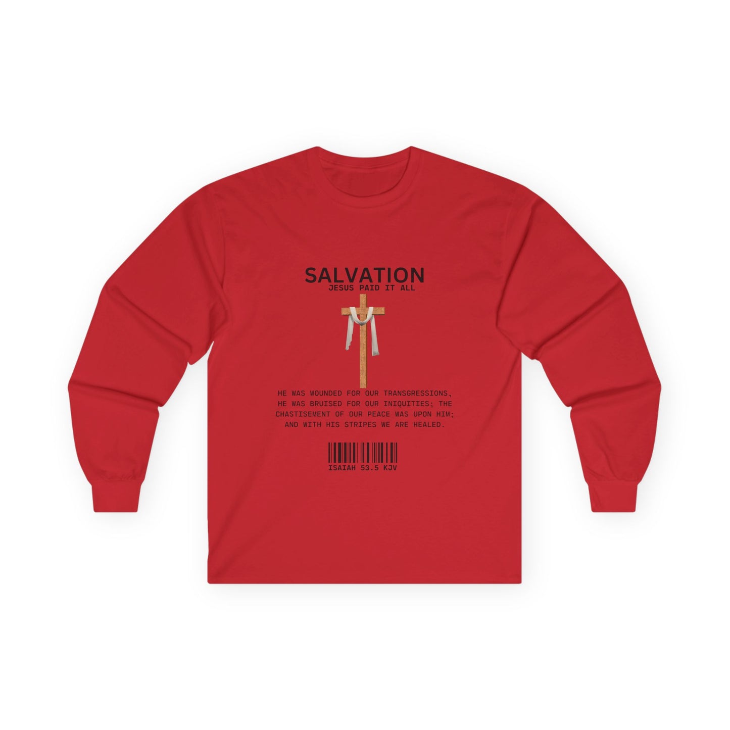 Salvation - Jesus Paid Long Sleeve Tee