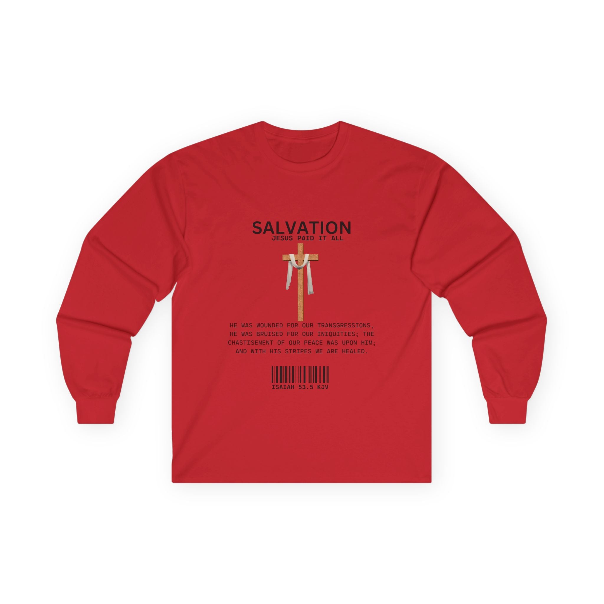 Salvation - Jesus Paid Long Sleeve Tee