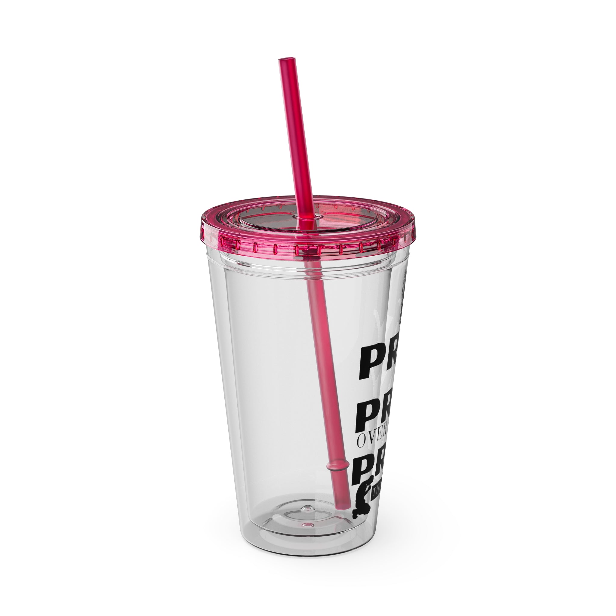 Pray On It 16oz Tumbler with Straw
