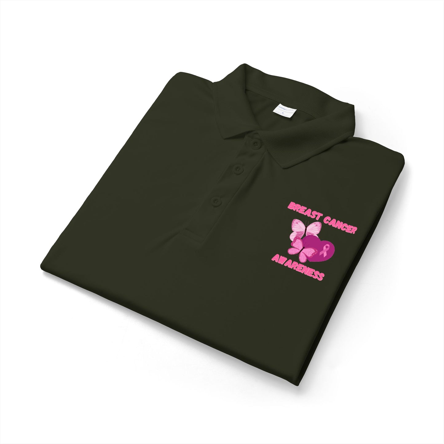 Breast Cancer Awareness Polo