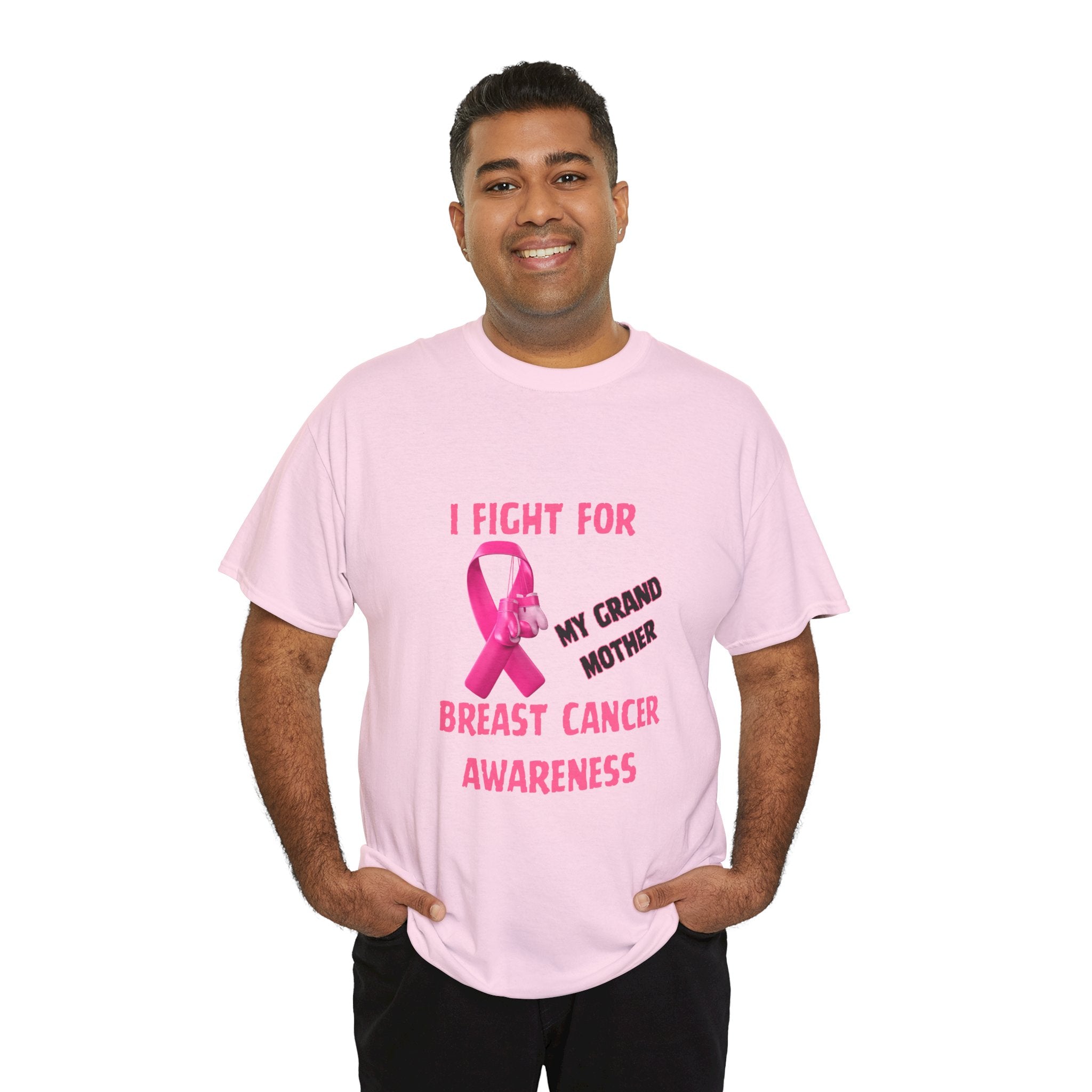 I Fight For My Grandmother Pink Ribbon Tee