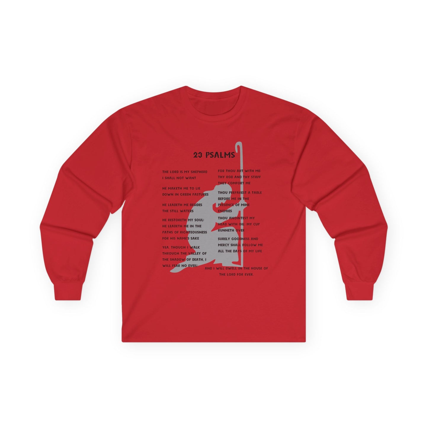 23 Psalms Long Sleeve - Black