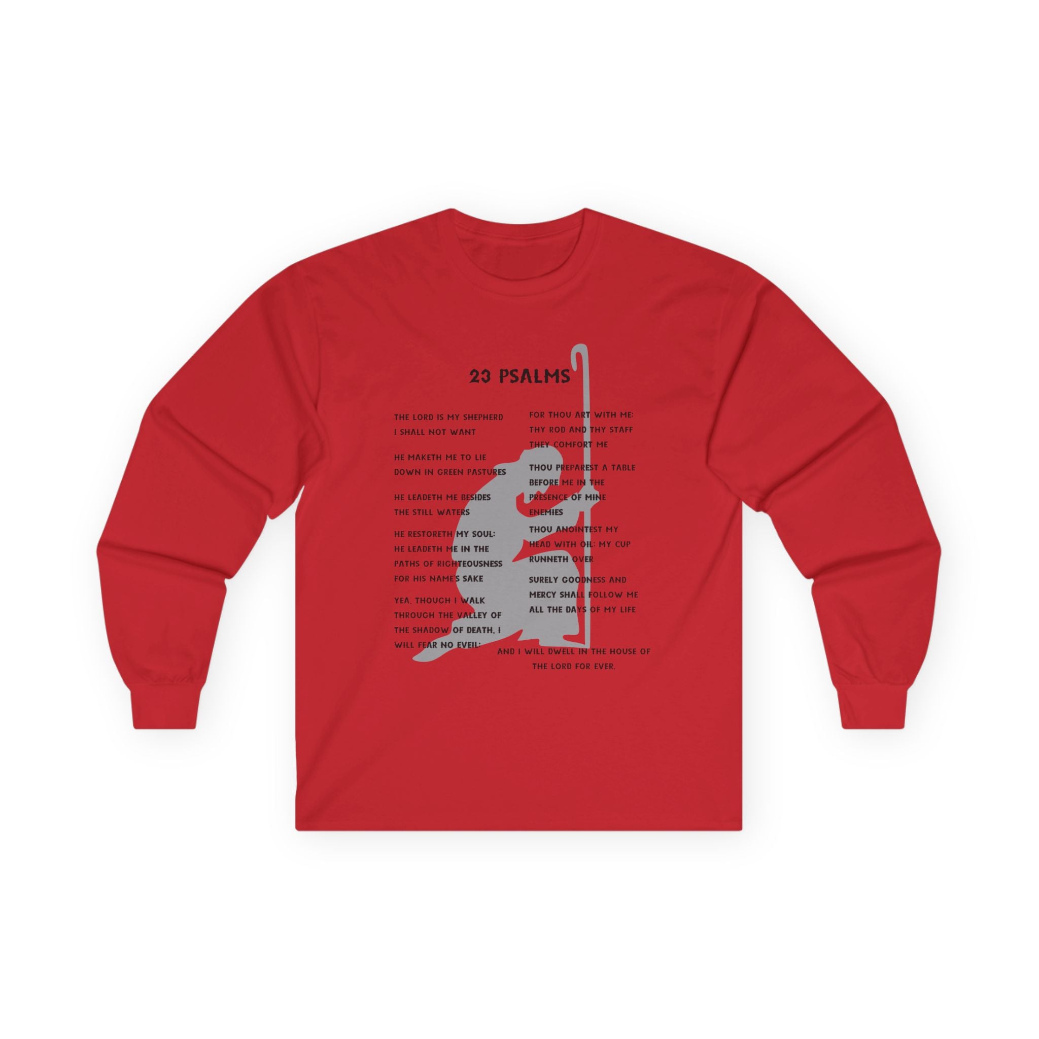 23 Psalms Long Sleeve - Black