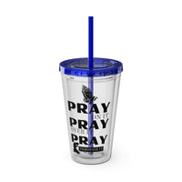 Pray On It 16oz Tumbler with Straw
