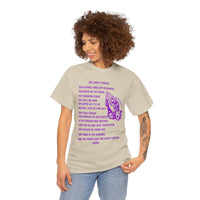The Lord’s Prayer T-Shirt - Purple