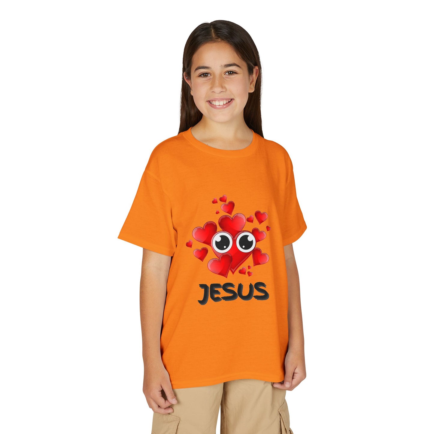 Eye Love Jesus Youth T-shirt - Black